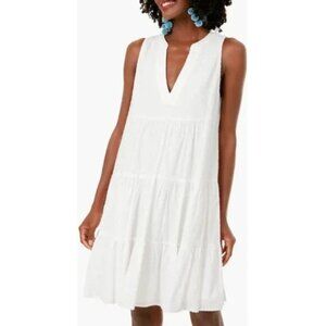 NWOT Tuckernuck Pomander Place White Swiss Dot Sleeveless Kenzo Dress Size XS